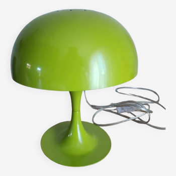 Real vintage Mathias green mushroom lamp