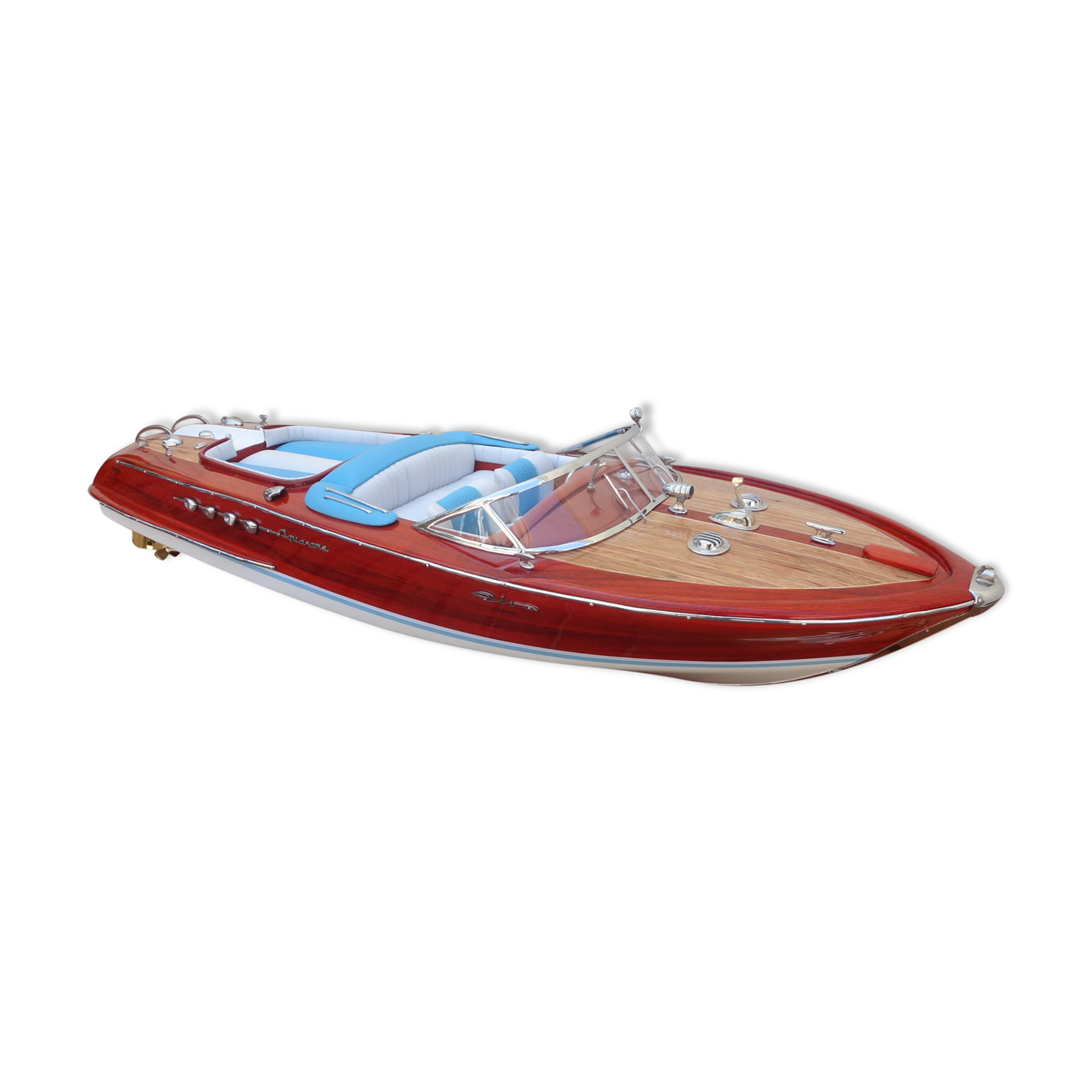 Model boat Riva Aquarama 63 cm