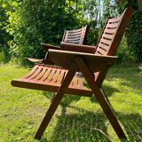 “Rex” folding armchairs by Niko Kralj