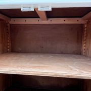 Buffet blanc vintage 2 portes et 2 tiroirs