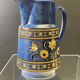 Very nice blue ceramic jug in good condition.