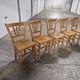 Lot de 5 chaises bistrot