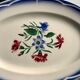 Oval serving dish Digoin Sarreguemines model Elorn