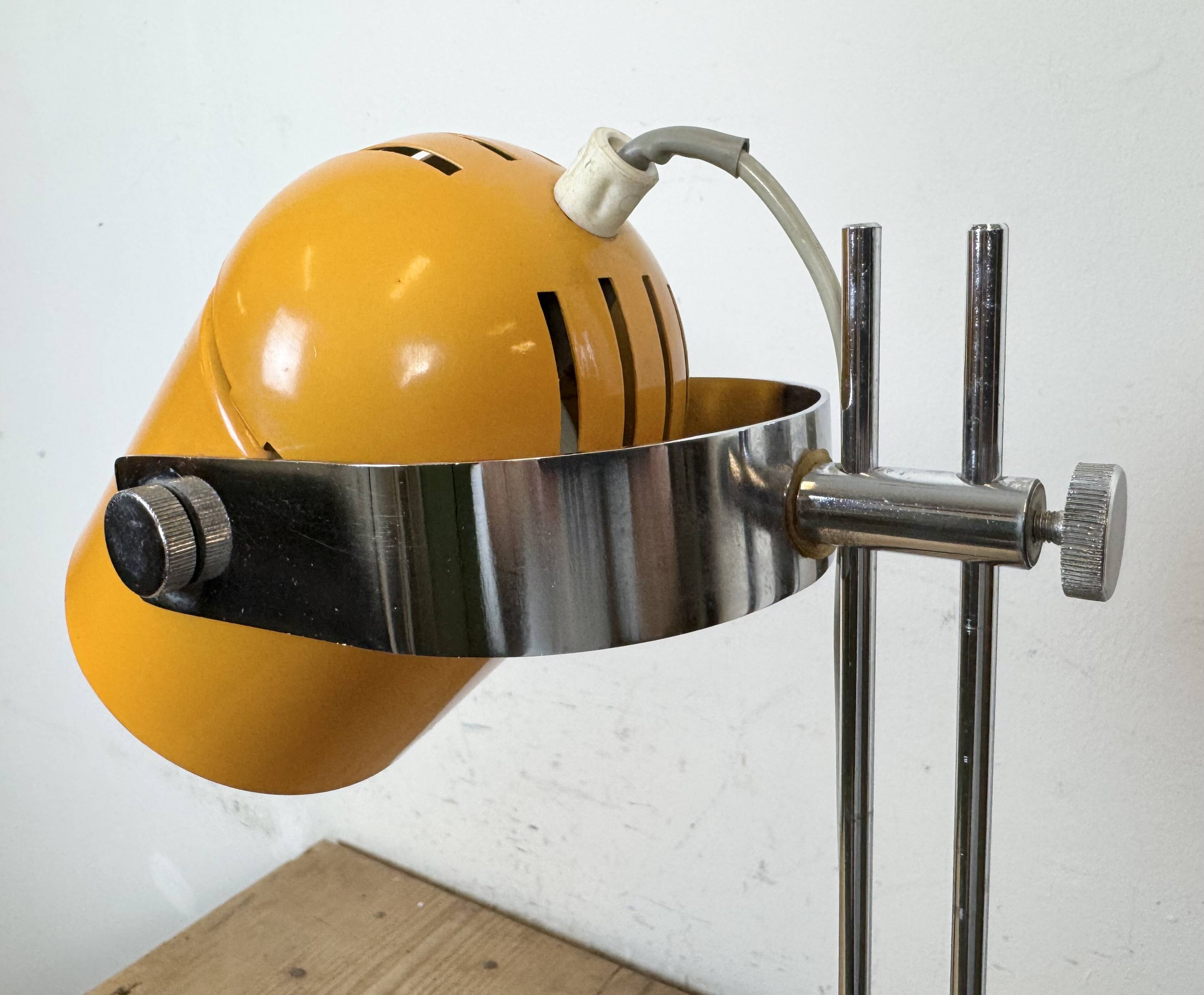 Orange Combi Lux Table Lamp by Stanislav Indra for Lidokov, 1970s