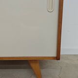 Wooden buffet U 452 pink by Jiri Jiroutek for Intérier Praha 1960