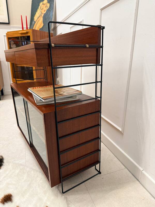 Modernist teak sideboard