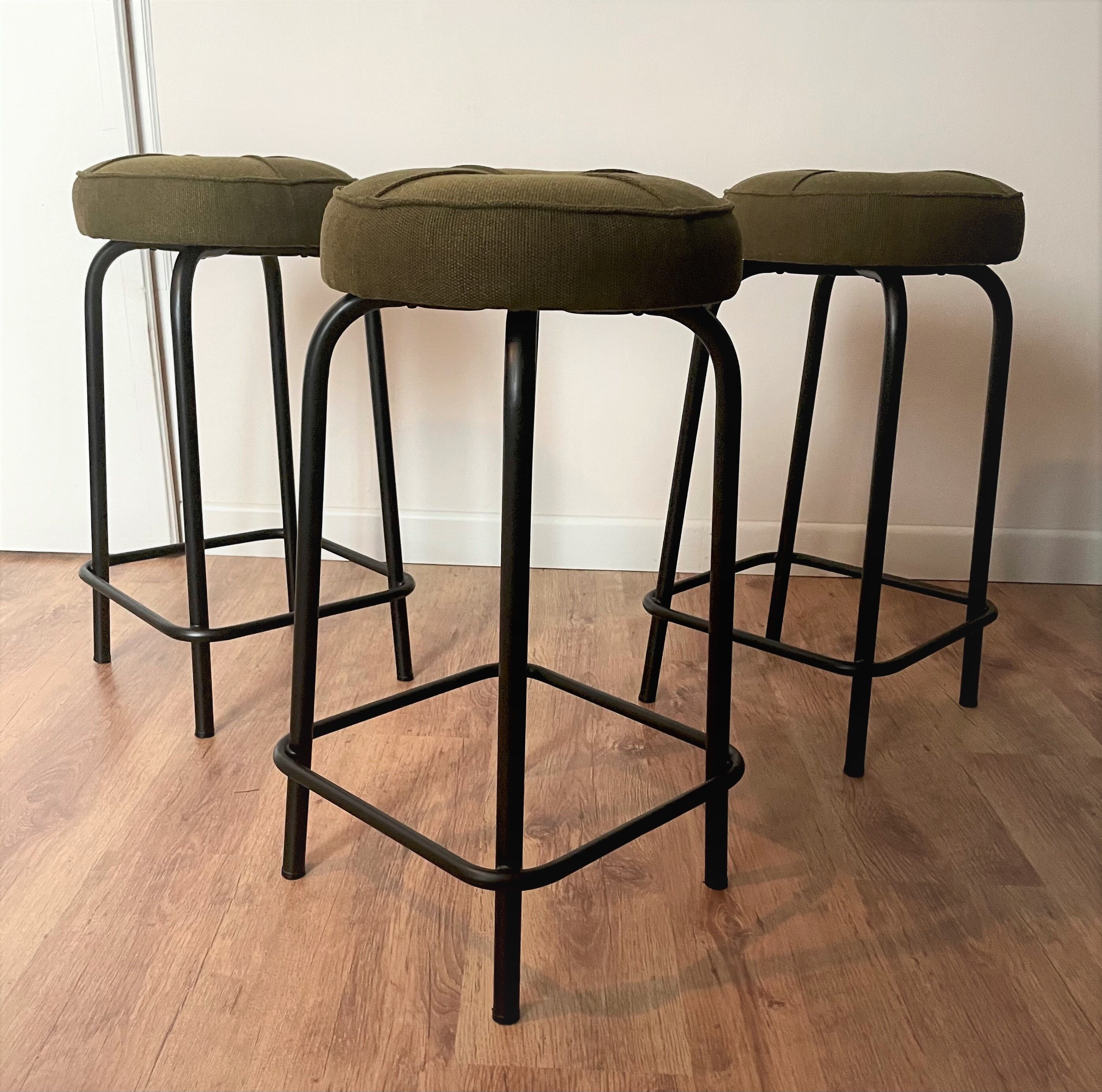 Restored high stools