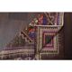 Vintage Turkish Oushak Handmade Wool Cotton Brown Runner Rug 56x235