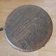 Paire de tabourets tripodes vintage