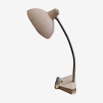 Lampe de bureau aluminor beige avec calendrier  50