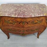 Curved chest of drawers louis XV