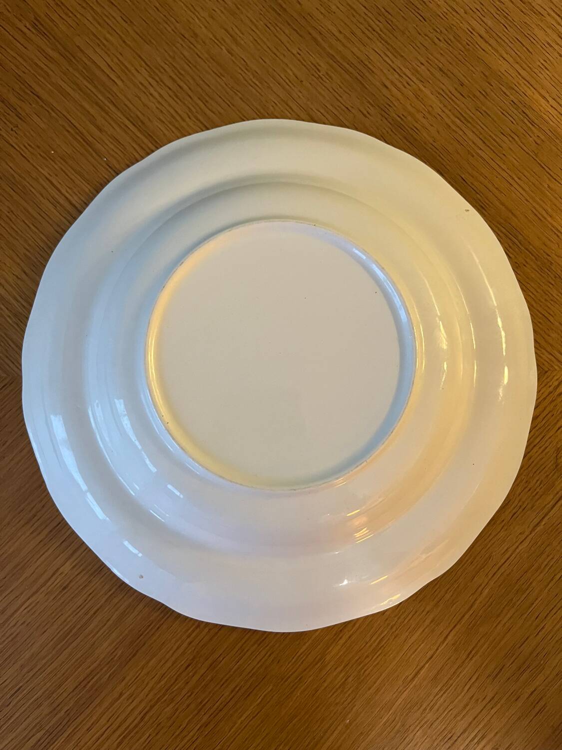 6 BP porcelain soup plates