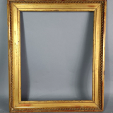 Old frame wood stucco gilding original 50x42 foliage 41x33 cm SB