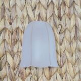 Tulipe en verre satiné