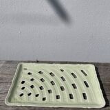 Sarreguemines ceramic braided dish