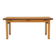 Beech table, Polish design, 1980s, manufacturer: OFM