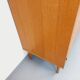 Vintage oak wardrobe from the 1960s.