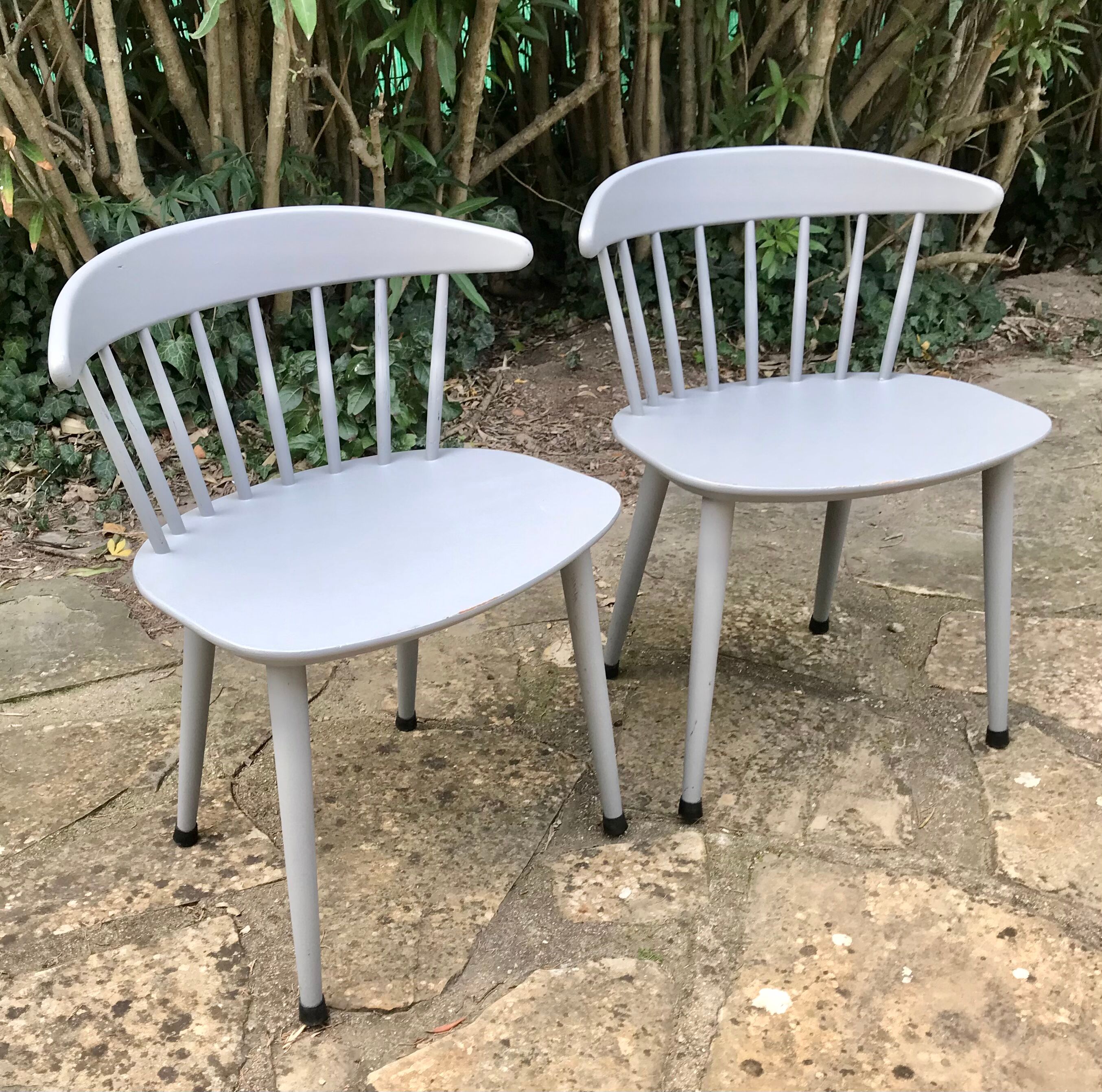 Paire de chaises scandinaves FDB Mobler 1971