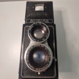 Rare appareil photo Atoflex III 6x6 ATOMS angieux 75 / 3.5