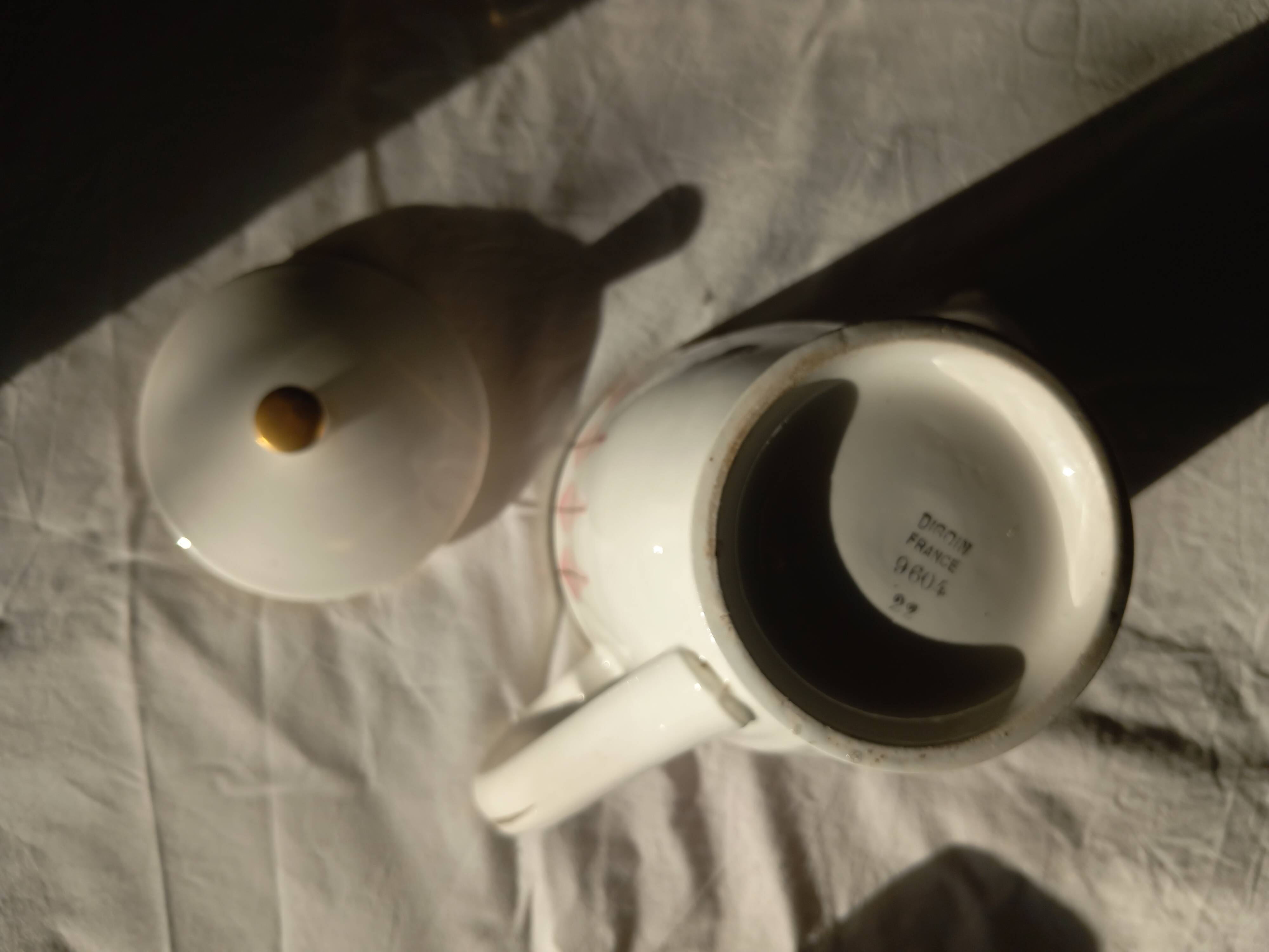 Vintage café service Digoin Sarreguemines as good as new.