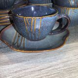 Médard coffee service by Noblat Model Cophenague blue