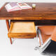 Bureau Arne Vodder en palissandre pour Sibast, Danemark 1960