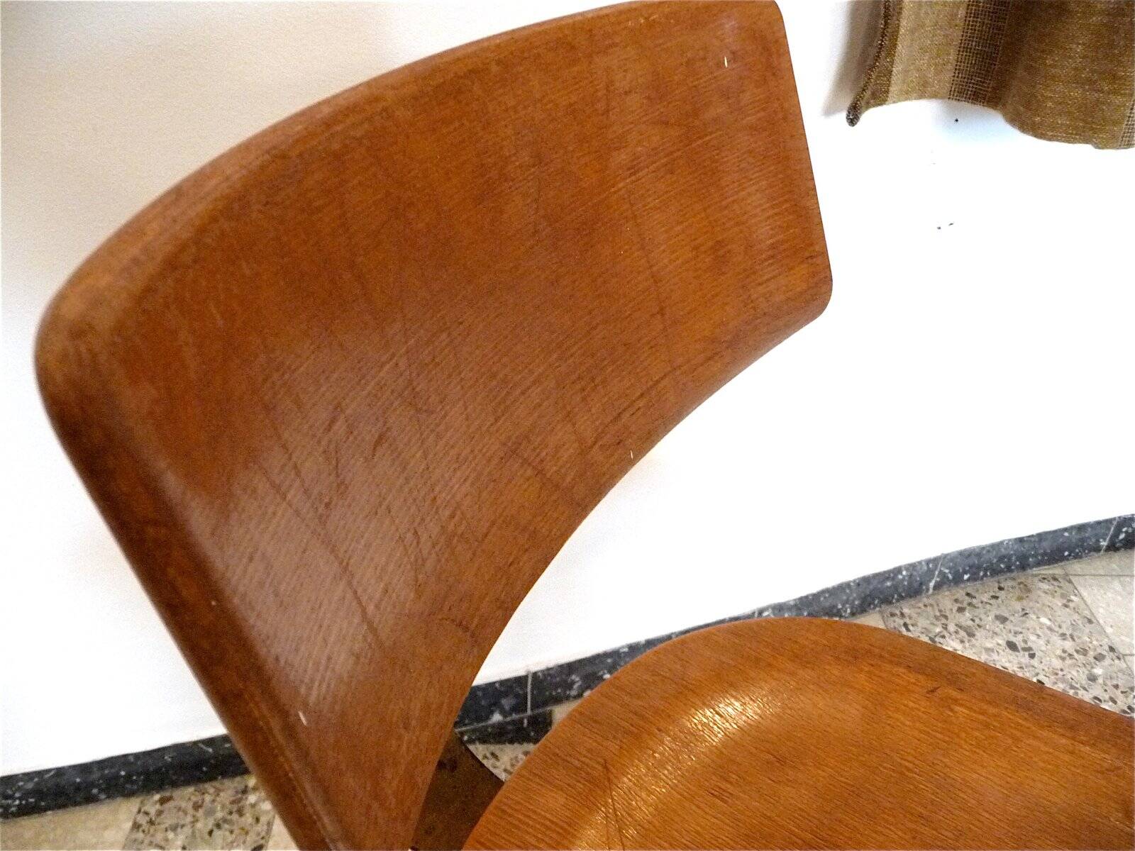 Model 350 industrial swivel desk chair by Ama Elastic, West-Germany, 1950s