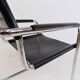 Matteo grassi mg5 set of 2 leather cantilever chairs