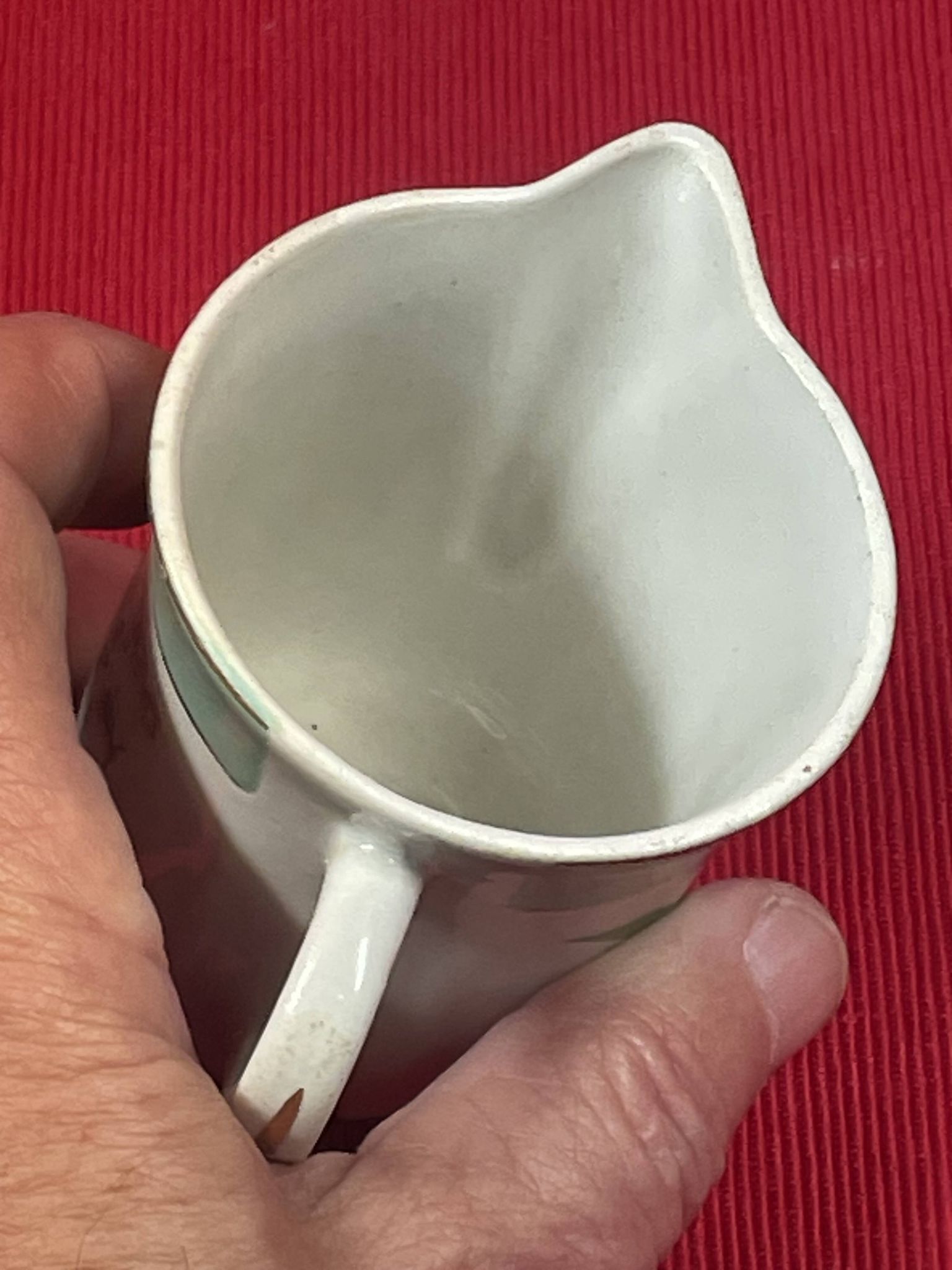 L'Amandinoise, Milk jug H 8 cm