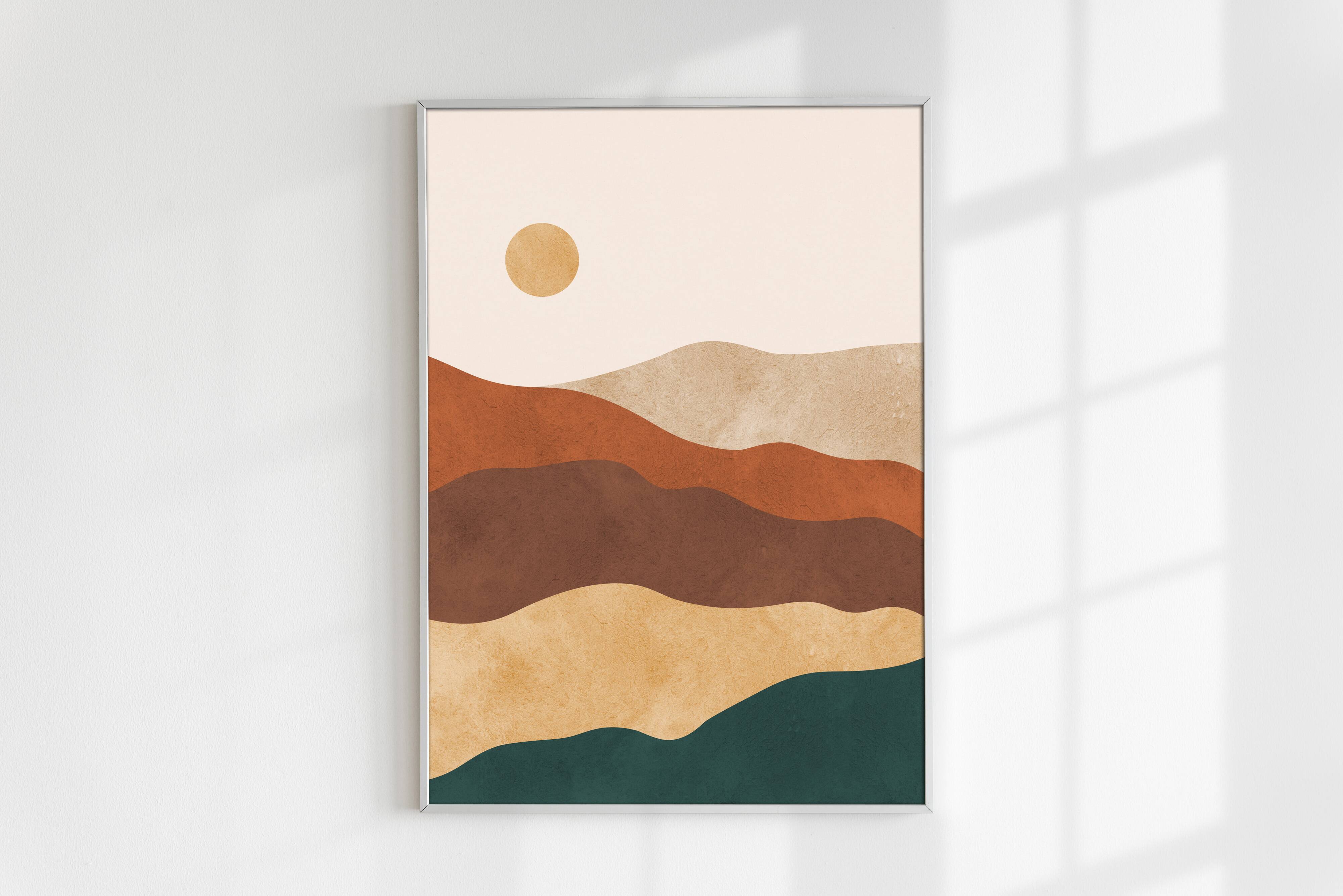 2 Landscape Art Prints. A2 (42x59.4cm)