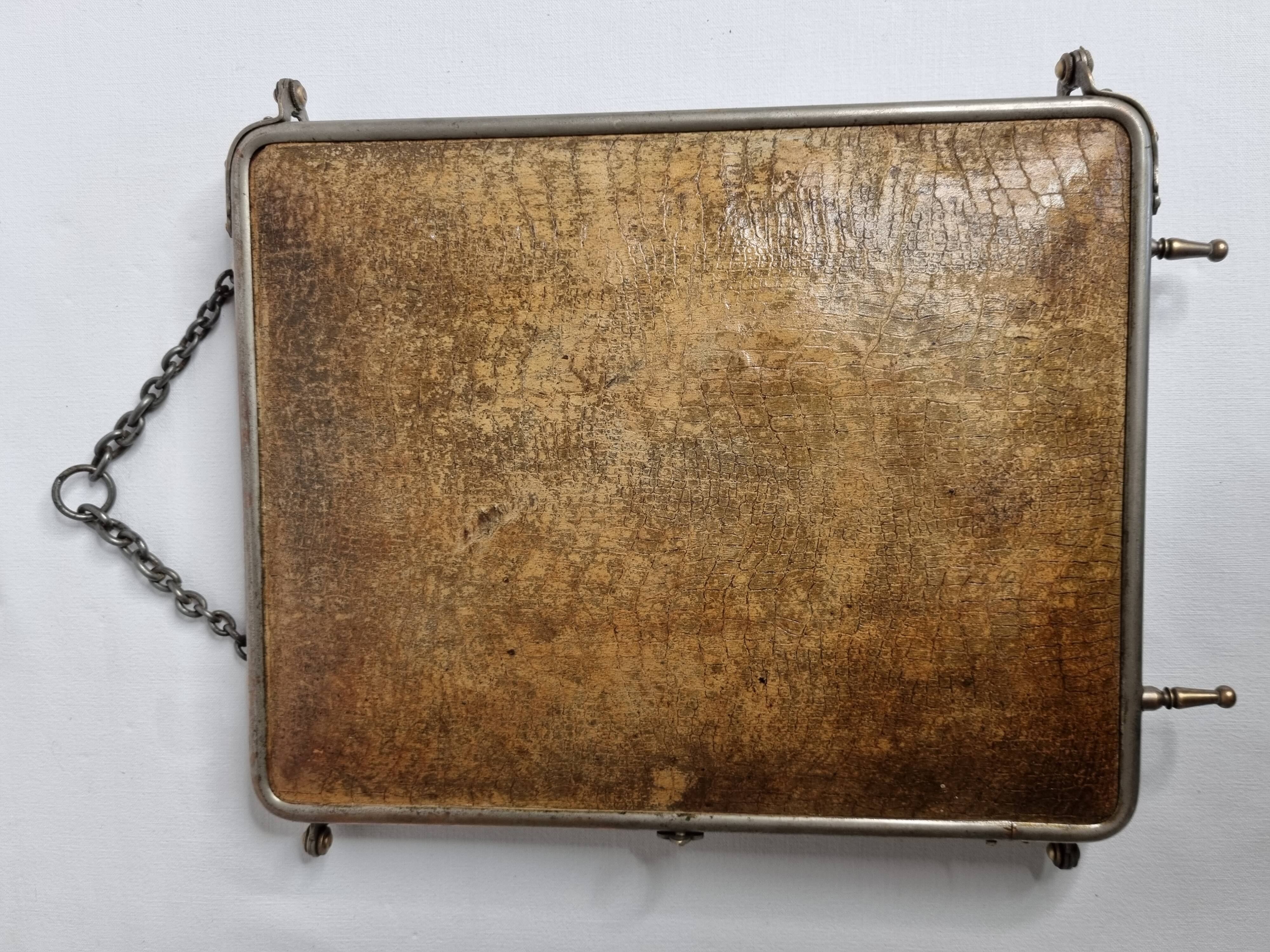 Miroir de barbier triptyque à poser ou à suspendre 1900