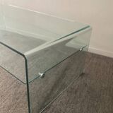 80s Glass Coffee Table