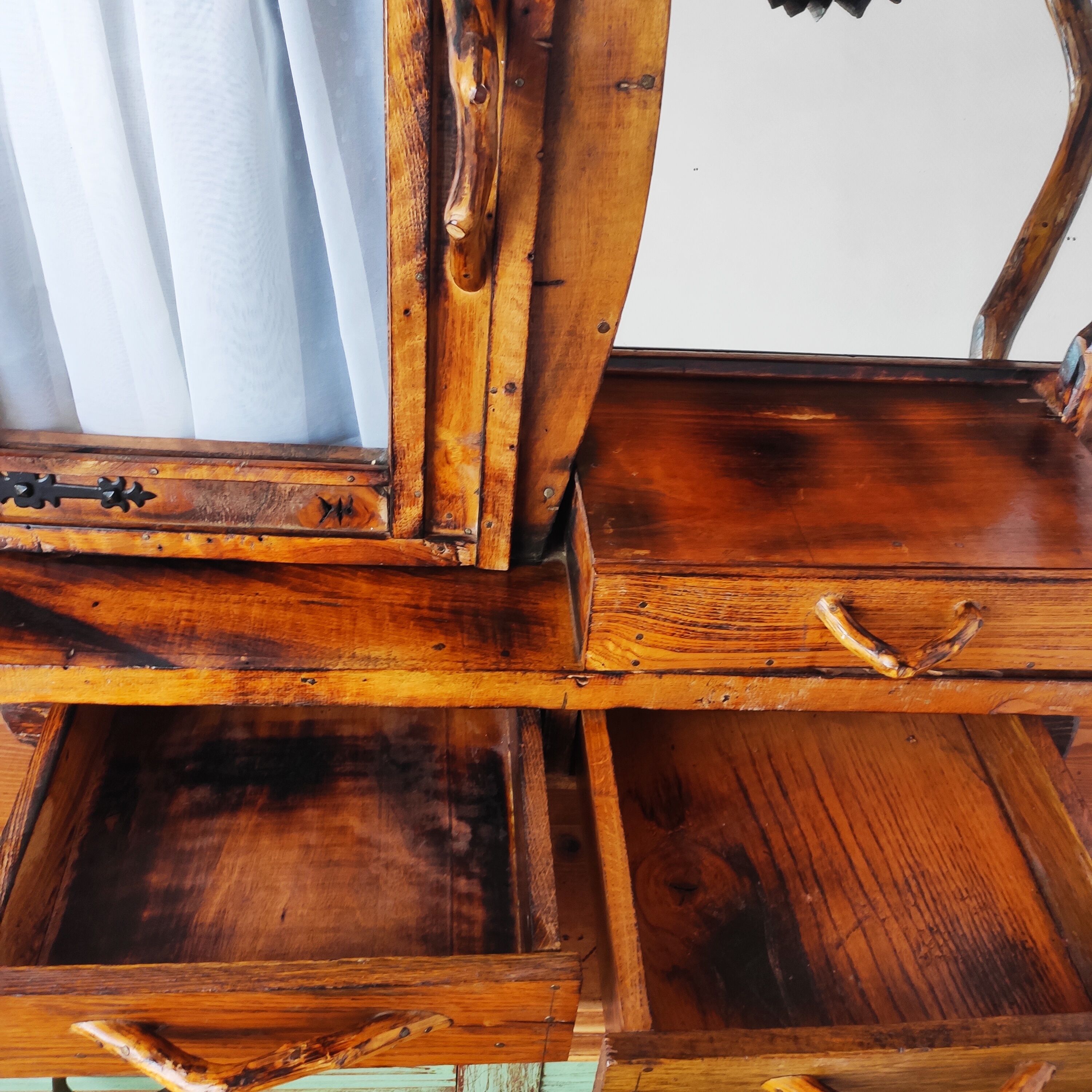 Vintage brutalist dressing table 1950/60