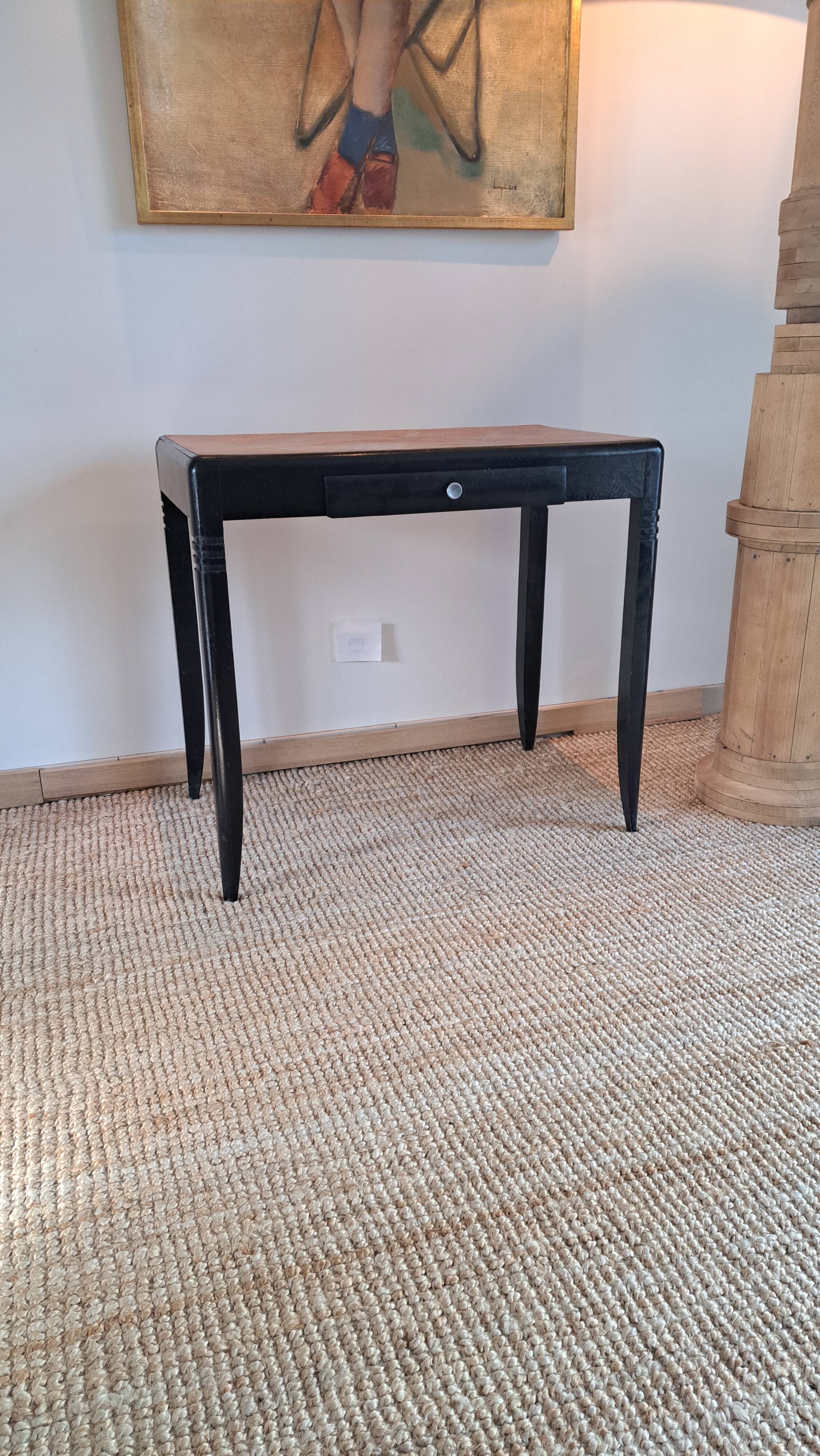 Art Deco side desk table