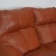 Vintage Patchwork Leather 2-seater Beanbag / Sofa