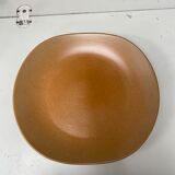 8 assiettes en grès vintage