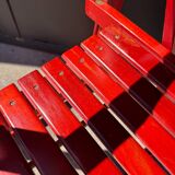 Aldo Jacober folding chairs from the 1970s.