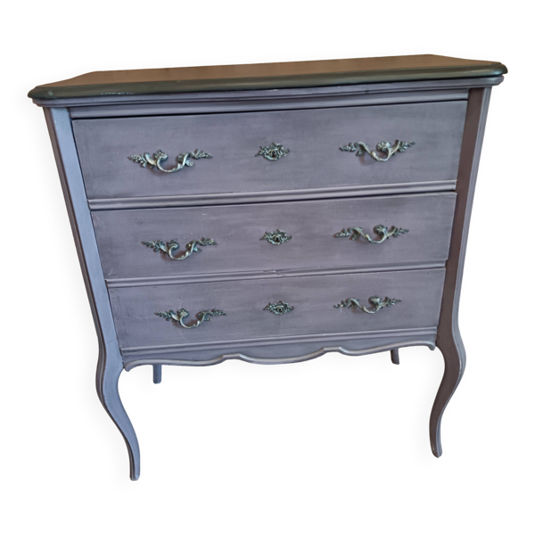 Commode classique patine violine