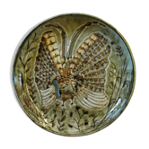 Decorative dish of Robert Pérot workshop of the old mill in Vallauris