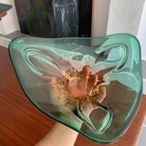 Vintage Murano glass cut