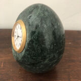 Stone paperweight clock