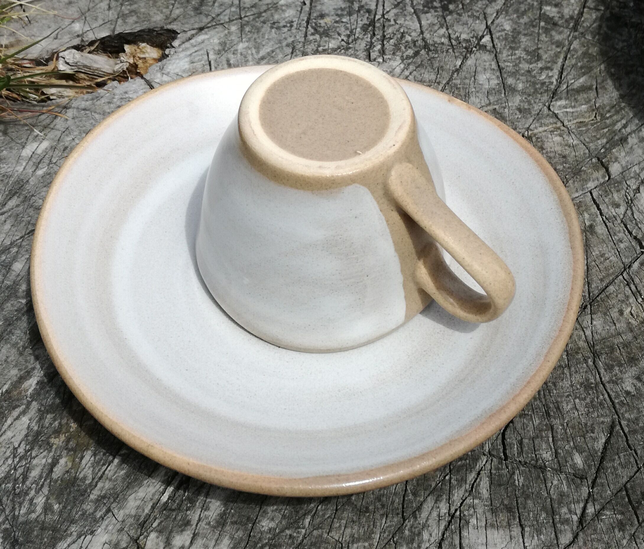 12 cups sous-cups and sugar-stoneware "Nederville"