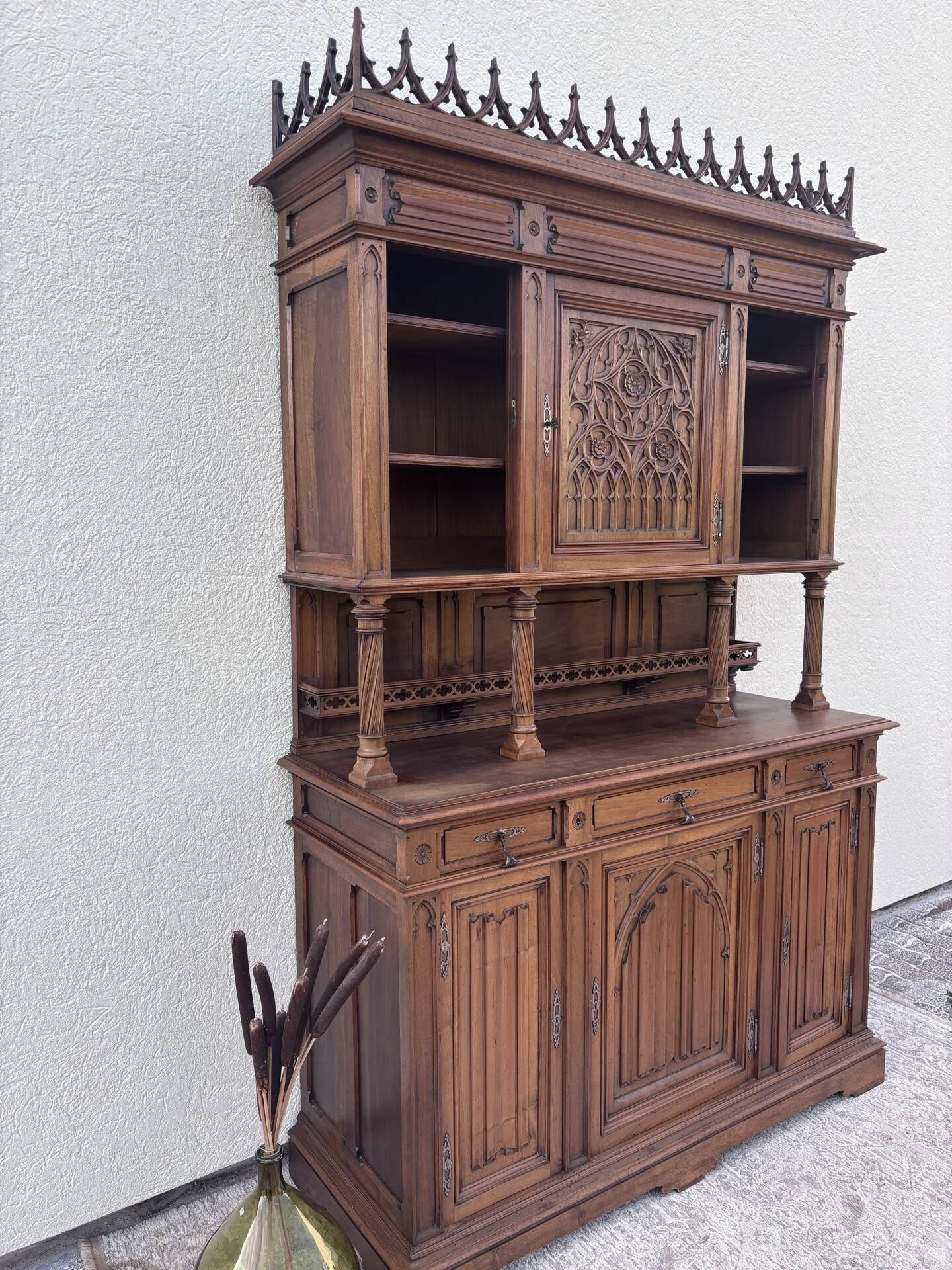 Neo-Gothic sideboard