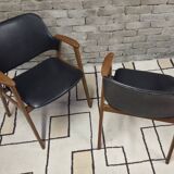 Pair of armchairs by Cees Braakman for Pastoe 1960