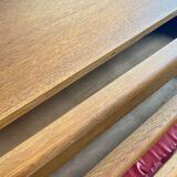 Enfilade 1960s en bois clair