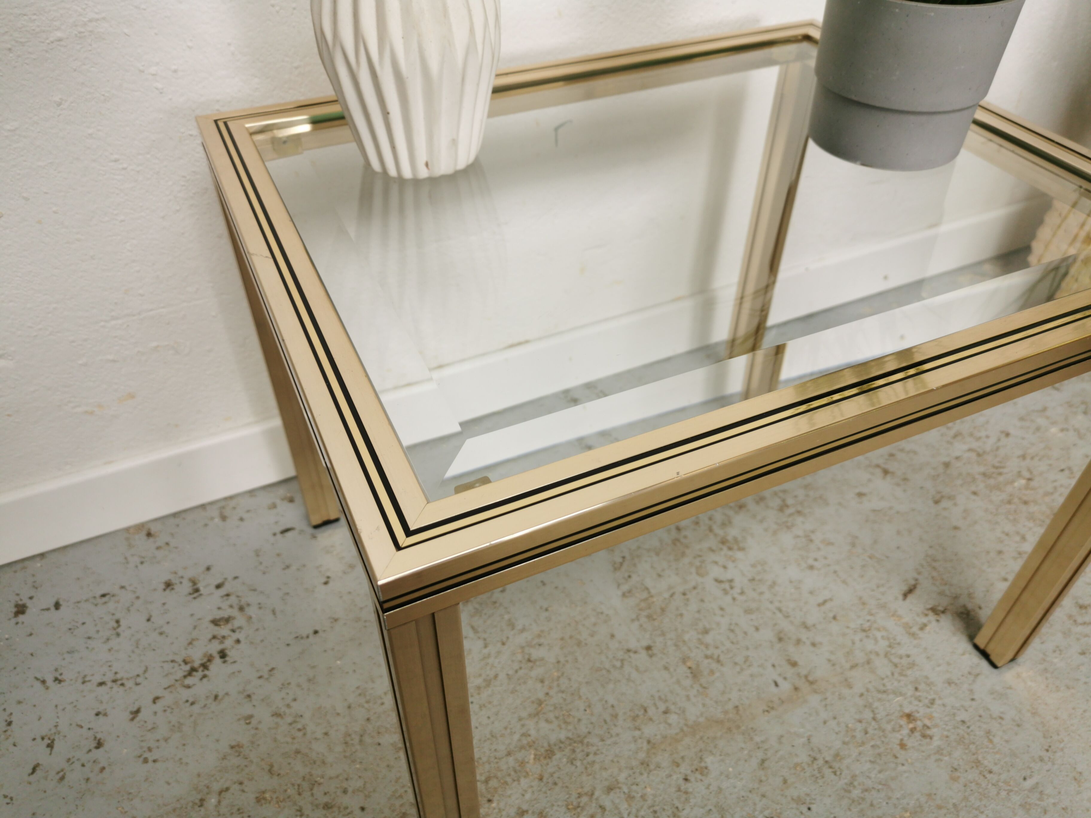 Vintage coffee table sofa tip Pierre Vandel