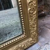 Golden mirror 103x74cm