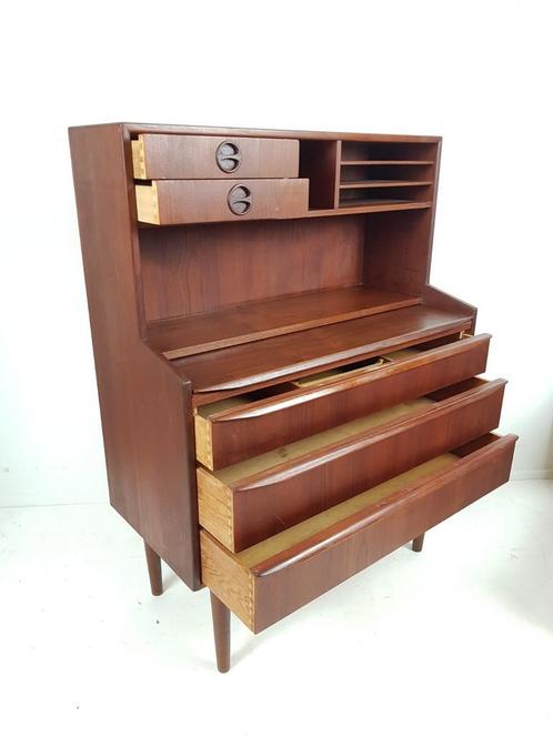 Vintage Danish teak secretary