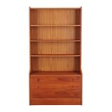 Teak bookcase, Danish design, 1960s, production: Denmark
