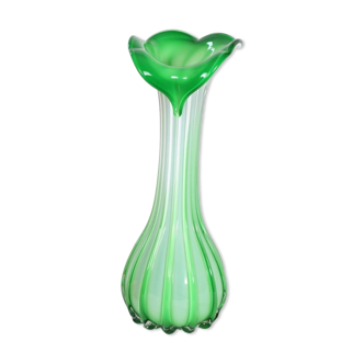 VASE EN VERRE SOUFFLÉ "JACK IN THE PULPIT"